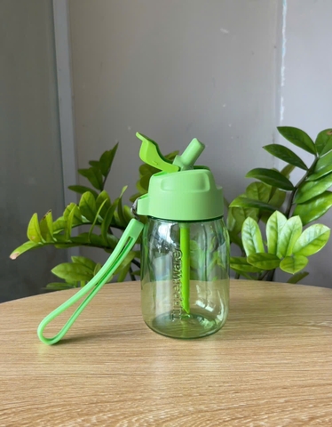 Bình Nước Tupperware 350ml Có Ống Hút - Tupperwawre Trung Chính Hãng