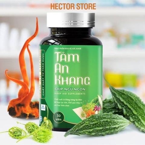 Tâm An Khang Ngủ Ngon Hector Dạng Viên Uống 30 Viên