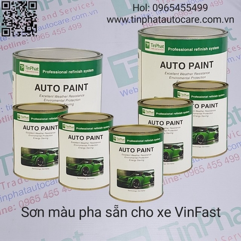 Sơn màu xanh lơ (TAXI) 2K Vinfast TTPVF-EXT-EP-001