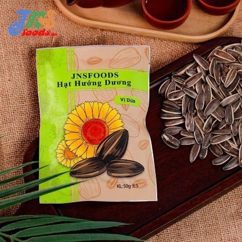 Hạt Hướng Dương Jnsfoods.vn Sản Xuất Vị Dừa 50gr - Đổ sỉ toàn quốc