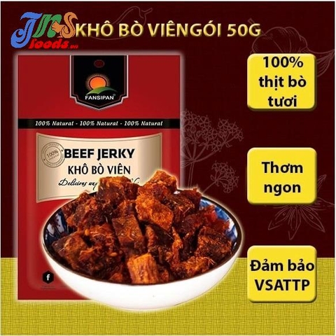 Khô Bò Viên Fansipan 50gr - Jnsfoods.vn sỉ toàn quốc