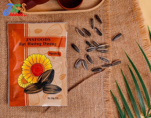 Hạt Hướng Dương Jnsfoods.vn Sản Xuất Vị Nguyên Vị 50gr- Đổ sỉ toàn quốc