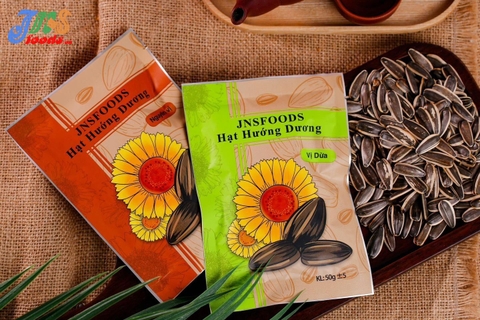 Hạt Hướng Dương Jnsfoods.vn Sản Xuất Vị Dừa 50gr - Đổ sỉ toàn quốc