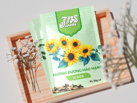 Hạt hướng dương jnsfoods hảo hạng - vị dừa 50g
