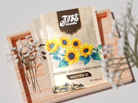 Hạt hướng dương jnsfoods.vn hảo hạng - Vị Mộc 50gr