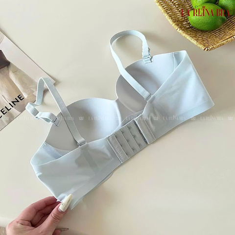 Áo Ngực LA REINA BRA – Áo Su Non Nơ Nâng Ngực Đẹp, Đệm 2cm, Thiết Kế Không Viền, Không Gọng -LRAL190