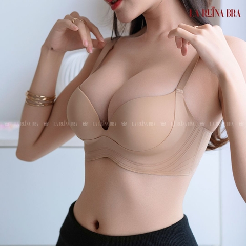 Áo Nâng Ngực Bàn Tay Chuẩn Dáng, Su Non Mềm Mát, Không Gọng Mặc Êm-LRAL174