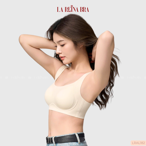 Áo Lót Không Gọng -LA REINA BRA Nâng Ngực Êm Mượt – Chất Su Mềm Ôm Form Chuẩn Dáng - AL182