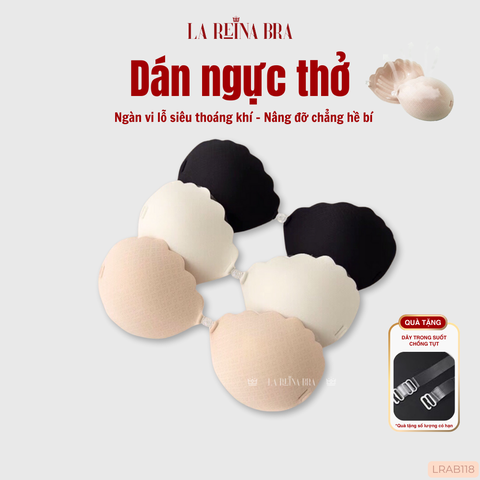Miếng Dán Nâng Ngực Bàn Tay Thông Hơi LA REINA BRA Thoáng Mát Nâng Ngực Khoe Vòng Một Quyến Rũ Áo Dán Ngực - LRDN023