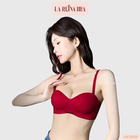 Áo Cup Và Nâng Ngực In Chữ Fashion LA REINA BRA - LRCN069
