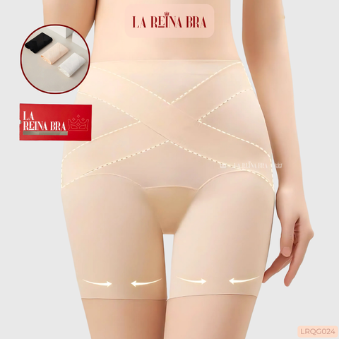 Quần Đùi Siết Eo Không Viền LA REINA BRA Quần Bảo Hộ Gen Bụng Nâng Mông - QG024