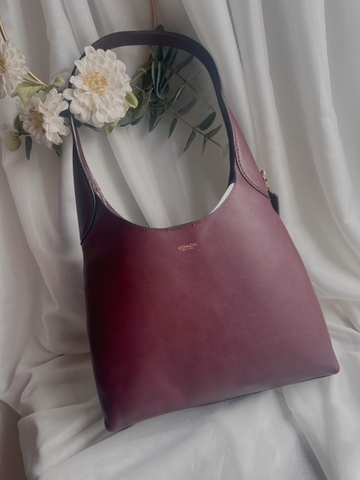 Túi Xách Coach Brooklyn Merlot Đỏ