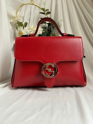 Túi Gucci Interlocking top handle