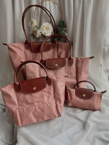 Túi Longchamp Pink Tea