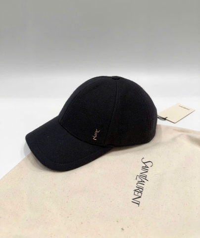 Ysl mũ đen lưỡi trai