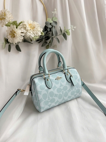 Trống Coach Rowan Xanh Mint