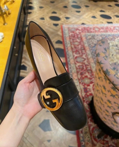 Guốc Gucci Blondie Đen