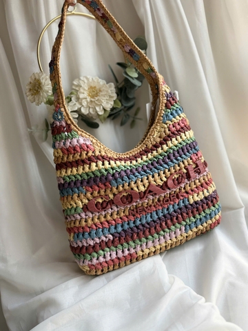 Coach Brooklyn Cói Phối Màu
