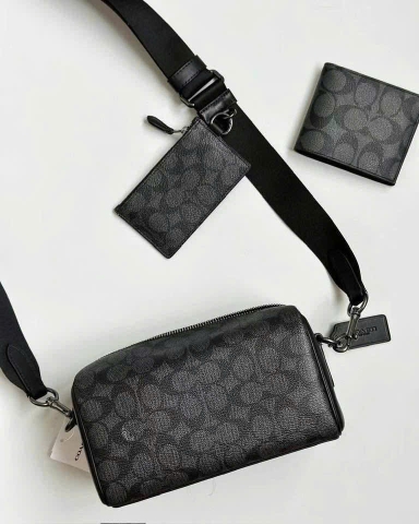 Túi Xách Coach Axel Crossbody Signature Canvas Sling Hycrid Bag