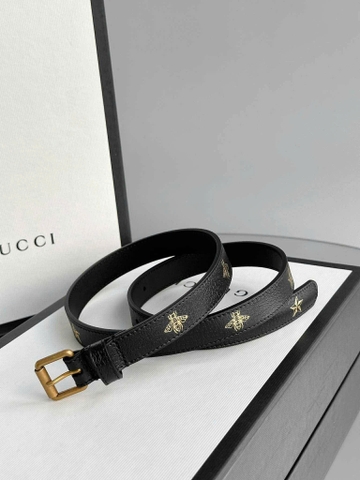Belt Gucci da đen