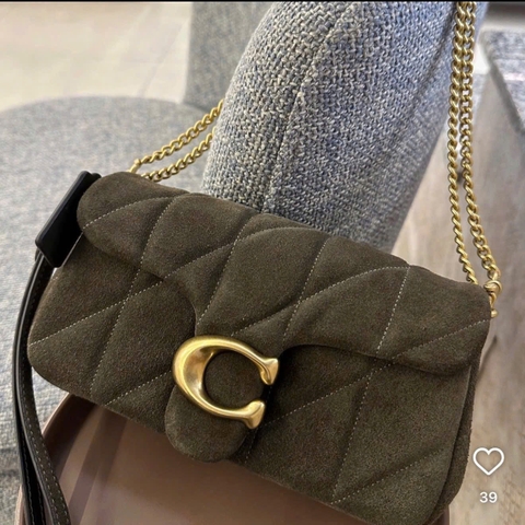 Coach Tabby Olive Da Lộn