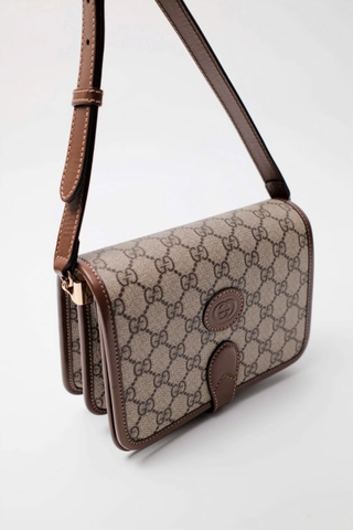 Túi xách Gucci Supreme Interlocking Crossbody Bag