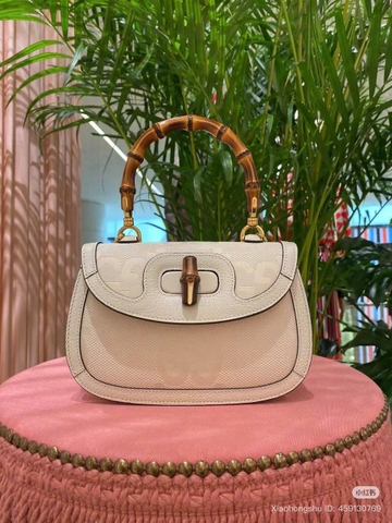 Túi Xách Gucci Bamboo Top Handle Jumbo