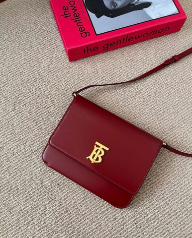 Túi Xách Woc Burberry Đỏ