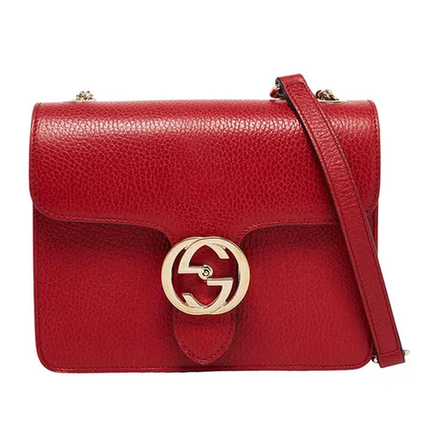 Túi xách Gucci shoulder interlocking