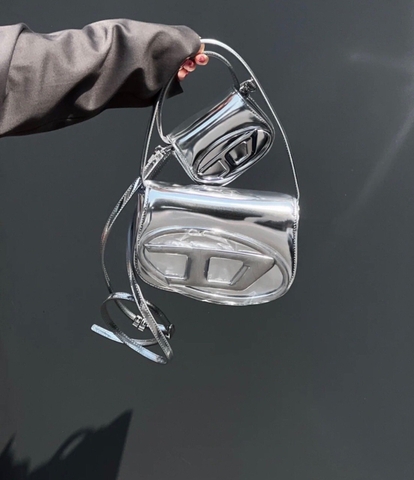 Túi Diesel Bạc metalic