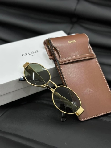 Kính Celine gọng vàng