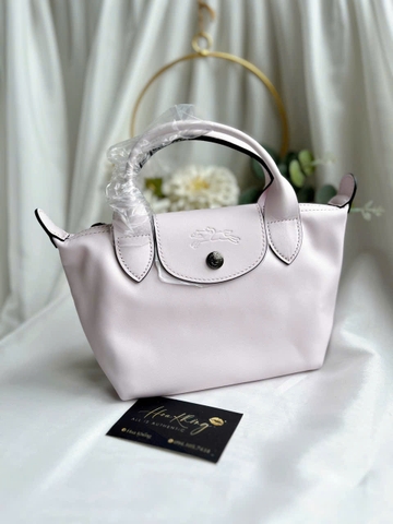 Longchamp xs da bê màu hồng phấn