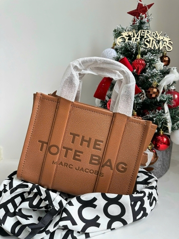 Túi Tote Nữ Marc Jacobs Women's Brown The Small Tote Leather Bag