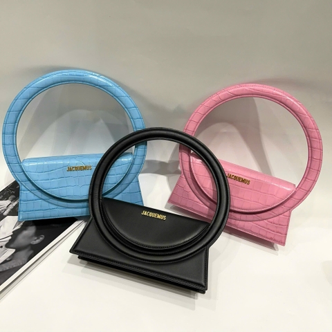 Túi Xách Nữ Jacquemus Le Sac Rond Leather Bag