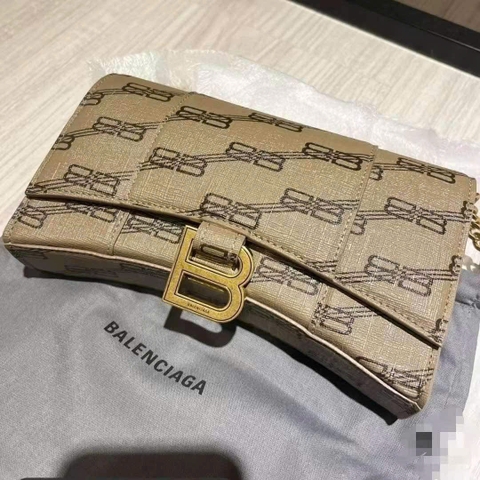 Túi xách Woc Balenciaga mono nâu