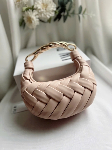 Túi xách tay Jw pei Orla màu hồng phấn