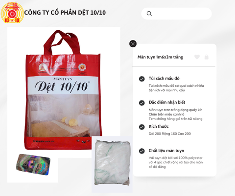 Màn mắc dây 1m6x2m