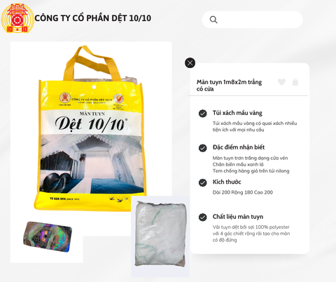 Màn mắc dây 1m8x2m (có cửa)