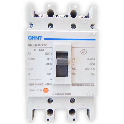 Aptomat CHINT NM1-125S/3300 63A