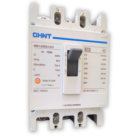 Aptomat CHINT NM1-250S/3300 125A