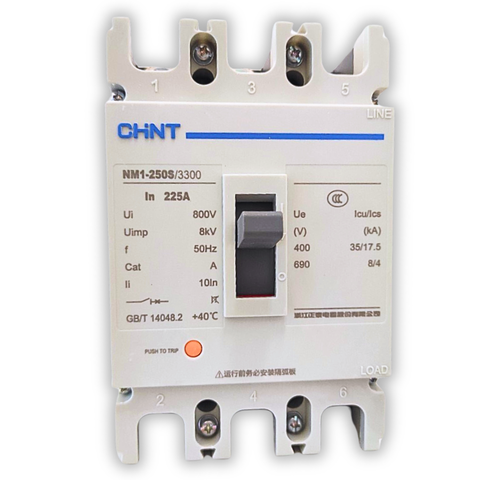 Aptomat CHINT NM1-250S/3300 225A