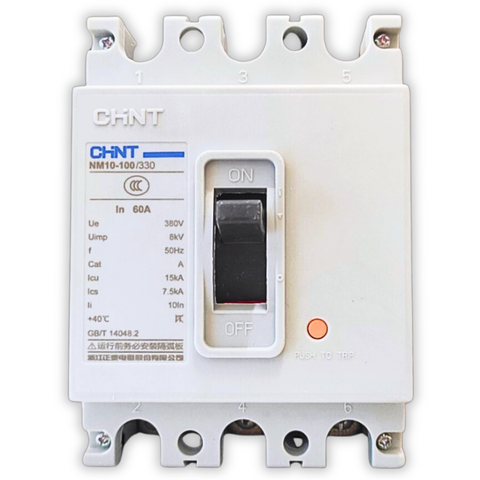 Aptomat CHINT NM10-100/330 60A