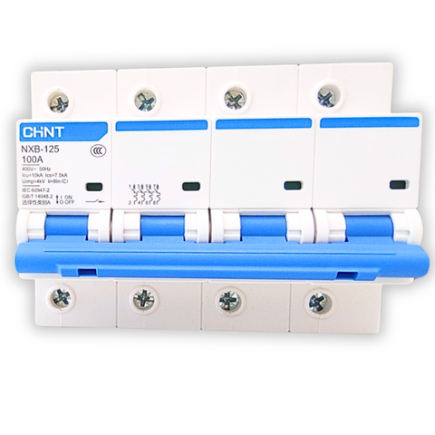 Aptomat CHINT NXB-125-4P 100A