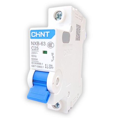 Aptomat CHINT NXB-63-1P-C 25A