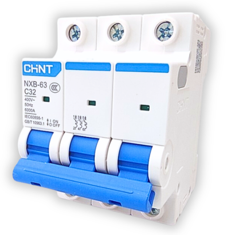 Aptomat CHINT NXB-63-3P-C 32A