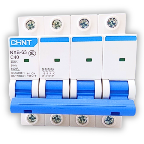 Aptomat CHINT NXB-63-4P-C 40A