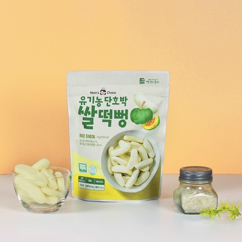 Bánh gạo hữu cơ Mom's Choice vị bí ngô ( 6m+)