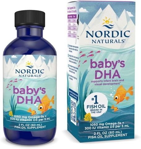 Giọt uống DHA, EPA, Omega3 cho bé từ 0-12 tháng
