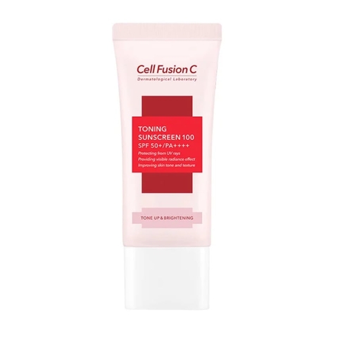 Kem chống nắng Cell Fusion C nâng tone trắng hồng