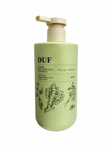 Dầu gội DUF gừng tươi